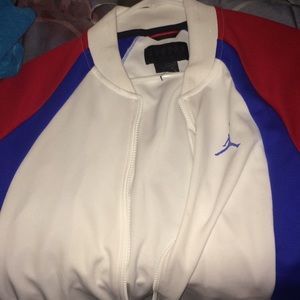 Jordan 10 retro jacket red and blue